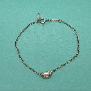 Tiffany & Co. silver bean bracelet